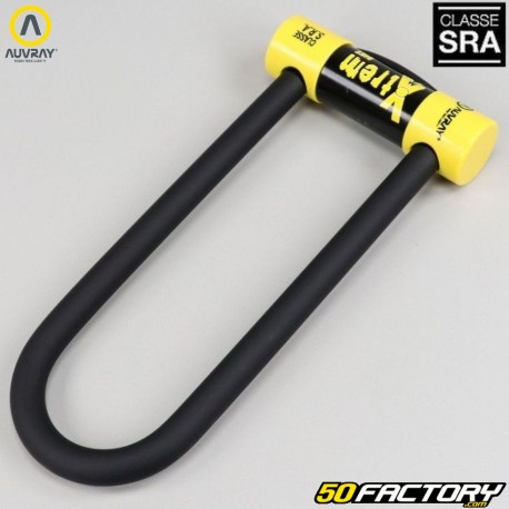 SRA Auvray Xtrem bicicleta aprovada U-Lock 80x250 mm