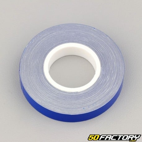 Adesivo de faixa reflexiva azul de 9 mm