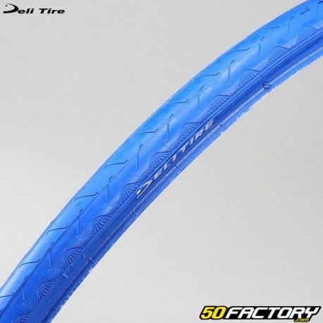Pneu vélo 700x23C (23-622) Deli Tire S-601 bleu