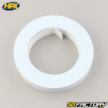 Adesivos reflectivos de jante HPX branco 12 mm