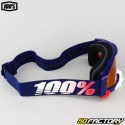 Goggles 100% Racecraft 2 Republic dark blue red and blue iridium screen