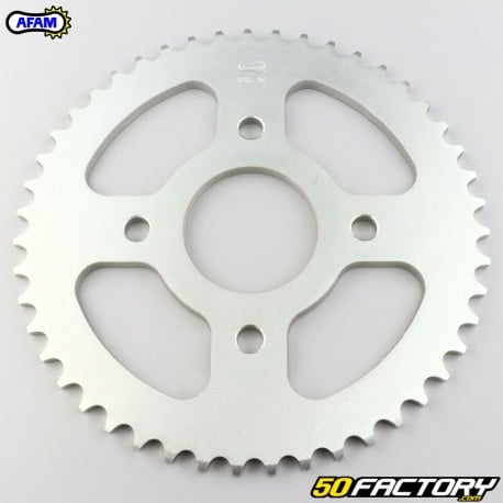 Rear sprocket 47 teeth steel 420 Yamaha TZR, MBK Xpower Afam gray