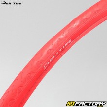 Neumático de bicicleta 700x23C (23-622) Deli Tire S-601 rojo