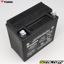 Batterie Yuasa YTX14H 12V 12Ah acide sans entretien Gilera GP 800, Aprilia SRV, Italjet...