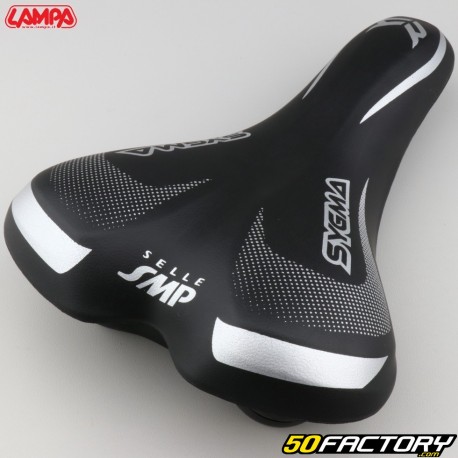 &quot;VTC/city&quot; bicycle saddle 260x180 mm Lampa Sygma black and gray