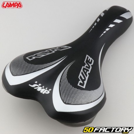 &quot;MTB/road&quot; bicycle saddle 270x140 mm Lampa Wave black and gray