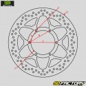 Front brake disc Yamaha YBR 125 (2005 - 2006) Ã˜245mm NG Brakes