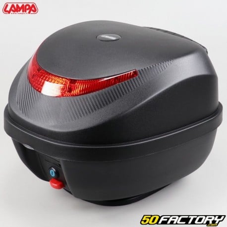 Top case 31L Lampa T-Box 31 schwarz mit rotem Reflektor