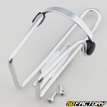 Gray anti-vibration bike aluminum bottle cage