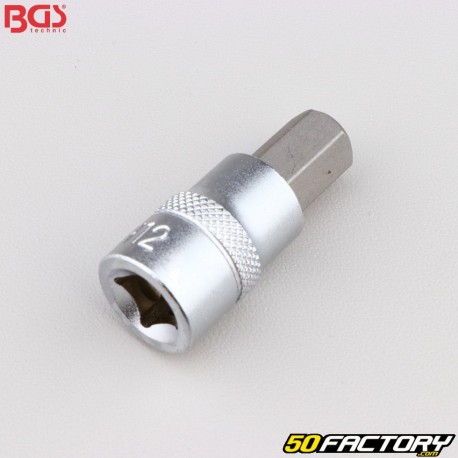 Bit Socket 12 mm Male BTR 3/8&quot; BGS