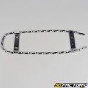 Twisted luggage rack Peugeot 103 Vogue,  MVL... chrome