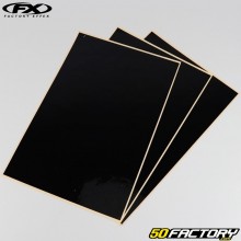 Stickers adhésifs vinyl Factory Effex noirs 30x45 cm (jeu de 3 planches)