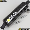 Silenziatore Peugeot 103, MBK 51 Omega G2 carbonio