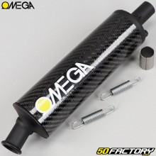 Silencer Peugeot 103, MBK 51 Omega G2 carbon