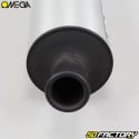 Silencieux Peugeot 103, MBK 51 Omega G2 gris