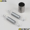 Silencer Peugeot 103, MBK 51 Omega G2 gray