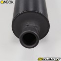 Silenziatore Peugeot 103, MBK 51 Omega G2 nero