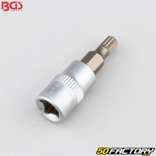 Llave de vaso punta M5 XZN 1/4" BGS