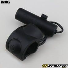 Electronic bicycle bell, black Wag Bike scooter