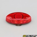 Rear oval bicycle led light