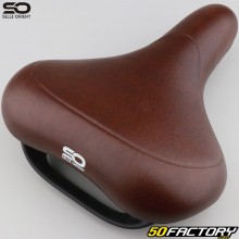 &quot;VTC/city&quot; bicycle saddle 260x214 mm Selle Orient E-comfort brown