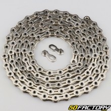 11-speed 116-link bicycle chain silver