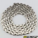 9-speed bicycle chain 116 links silver