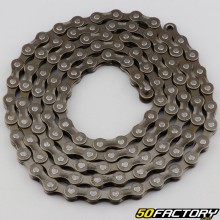 Bicycle chain 7 - 8 speed 116 links gray