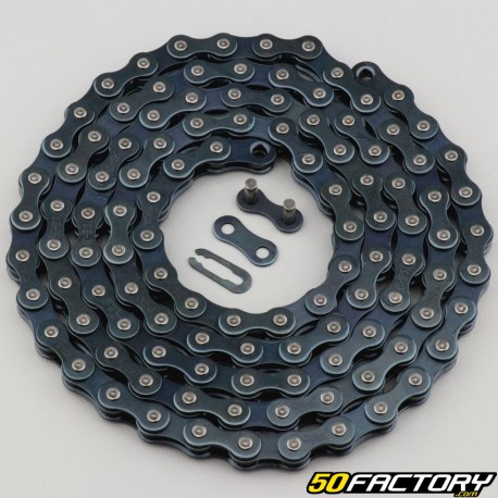 1 Speed ​​​​114 Link Bike Chain gris oscuro