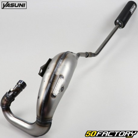 Pot d'échappement Derbi Senda, Gilera RCR, SMT, Aprilia RX, SX... Yasuni Cross Max Pro silencieux noir