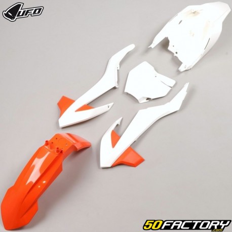 Kit carenatura KTM SX 65 (da 2016) UFO bianco e arancione