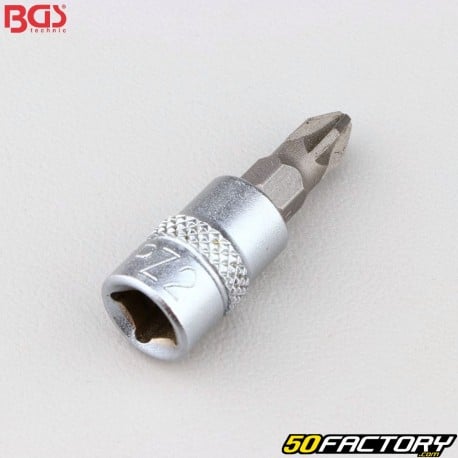 Pozidriv 2/1&quot; BGS Phillips Bit Socket PZ4