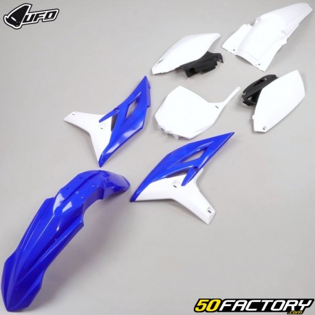 Kit de carenagem Yamaha YZF250 (2010 - 2013) UFO branco e azul