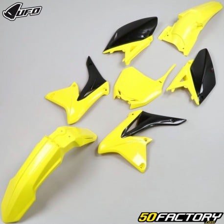 Kit di carenatura Suzuki RM-Z250 (2010 - 2018) UFO giallo e nero