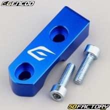 Master cylinder cover, clutch handle with mirror support 8 mm universal Gencod blue (with screws)