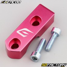 Master cylinder cover, clutch handle with mirror support 8 mm universal Gencod pink (with screws)
