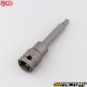 6 mm 6 mm point 1&quot; impact socket 2&quot; BGS 100 mm