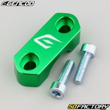 Master cylinder cover, universal clutch handle Gencod V2 green (with screws)