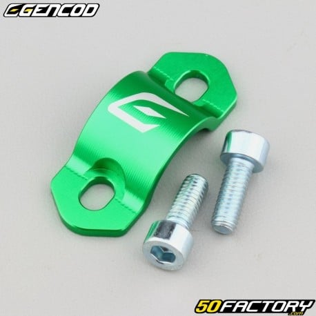 Master cylinder cover, universal clutch handle Gencod V1 green (with screws)