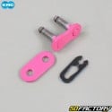 Reinforced 428 chain 140 pink KMC links