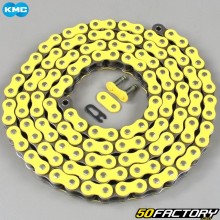 Reinforced 428 chain 140 links yellow KMC