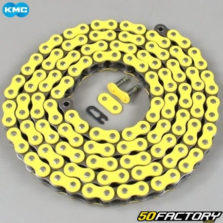 Reinforced 428 chain 136 yellow KMC links