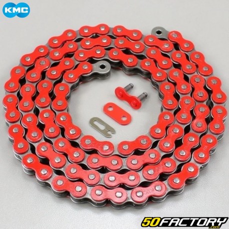 Reinforced 415 chain 122 red KMC links