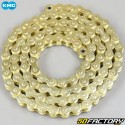 Reinforced 520 chain 110 gold KMC links