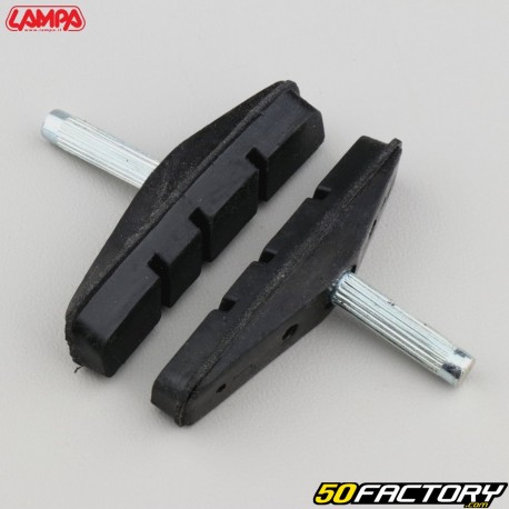 Bicycle Brake Pads V-Brake, 65 mm Asymmetrical Cantilever Lampa (without threads)