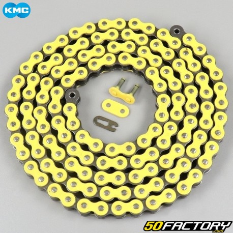 Reinforced 420 chain 138 yellow KMC links