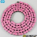 Reinforced 420 chain 136 pink KMC links