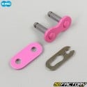 Reinforced 420 chain 136 pink KMC links