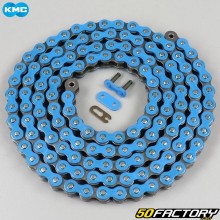 Reinforced 420 chain 132 blue KMC links