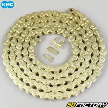 Reinforced 415 chain 136 gold KMC links